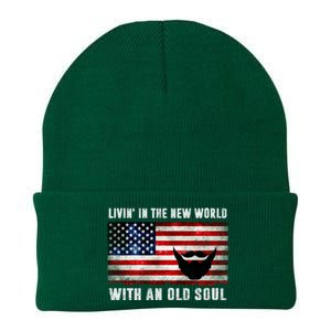 Oliver Anthony Livin In The New World With An Old Soul Knit Cap Winter Beanie