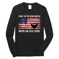 Oliver Anthony Livin In The New World With An Old Soul Long Sleeve Shirt