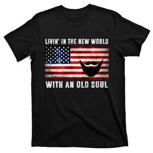 Oliver Anthony Livin In The New World With An Old Soul T-Shirt