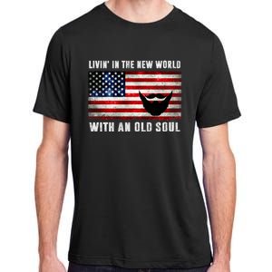 Oliver Anthony Livin In The New World With An Old Soul Adult ChromaSoft Performance T-Shirt