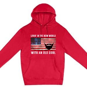 Oliver Anthony Livin In The New World With An Old Soul Premium Pullover Hoodie