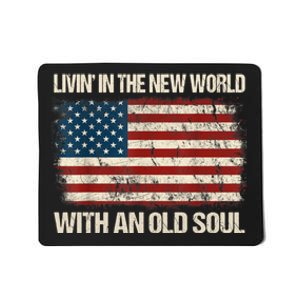 Oliver Anthony Livin In The New World With An Old Soul Mousepad