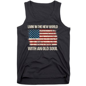 Oliver Anthony Livin In The New World With An Old Soul Tank Top