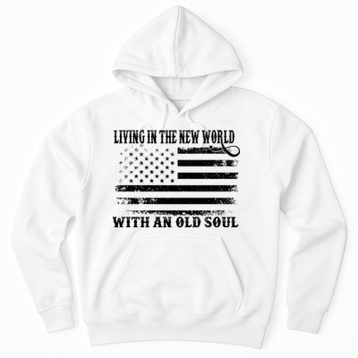 Oliver Anthony Livin In The New World With An Old Soul Hoodie