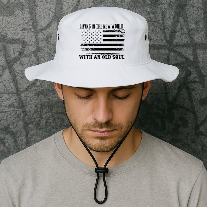 Oliver Anthony Livin In The New World With An Old Soul Bucket Hat