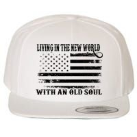 Oliver Anthony Livin In The New World With An Old Soul Wool Snapback Cap