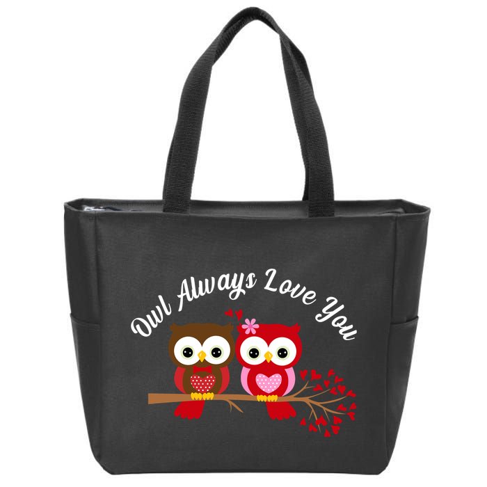 Owl Always Love You Zip Tote Bag