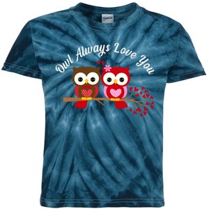 Owl Always Love You Kids Tie-Dye T-Shirt