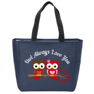 Owl Always Love You Zip Tote Bag