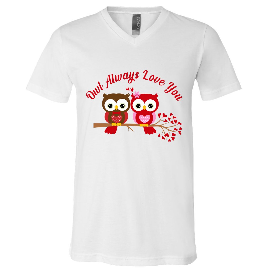 Owl Always Love You V-Neck T-Shirt