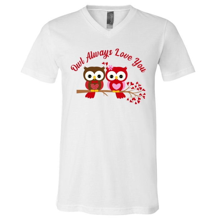 Owl Always Love You V-Neck T-Shirt