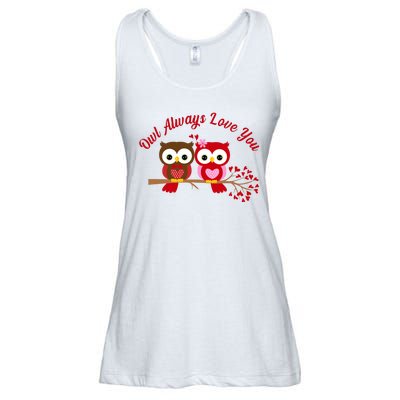 Owl Always Love You Ladies Essential Flowy Tank