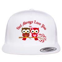 Owl Always Love You Flat Bill Trucker Hat