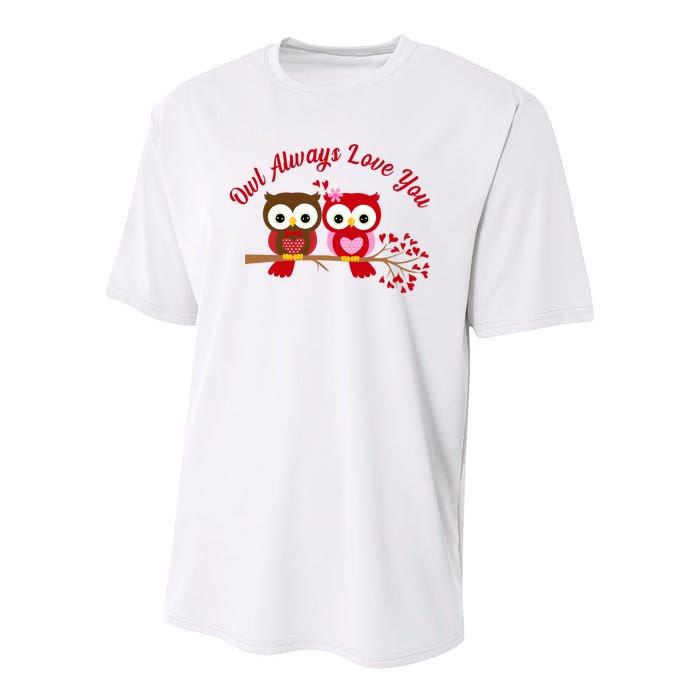 Owl Always Love You Youth Performance Sprint T-Shirt