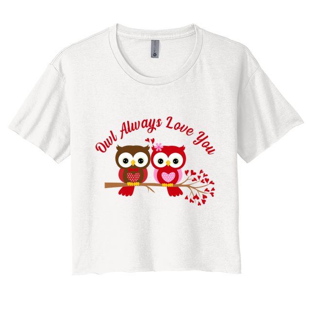 Owl Always Love You Crop Top