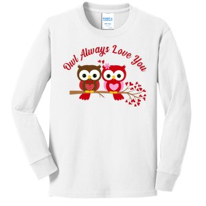 Owl Always Love You Kids Long Sleeve Shirt