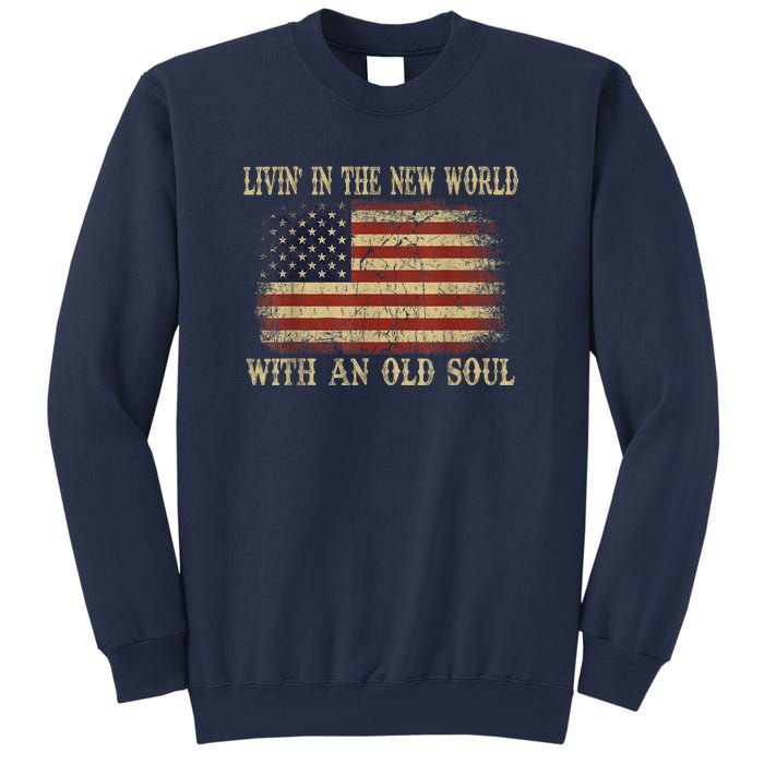 Oliver Anthony Livin In The New World With An Old Soul Sweatshirt