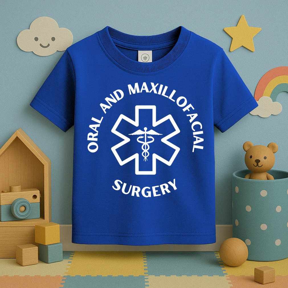 Oral And Maxillofacial Surgery Doctor Nurse Medical Caduceus Gift Toddler T-Shirt