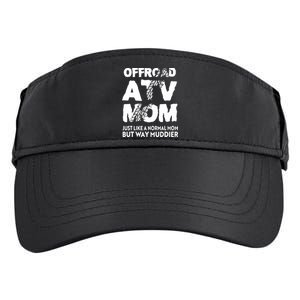 OffRoad ATV Mom Funny Quad 4Wheeling Mother Adult Drive Performance Visor