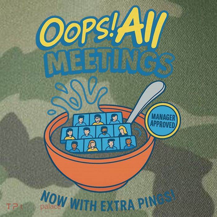 Oops! All Meetings Legacy Tie Dye Trucker Hat