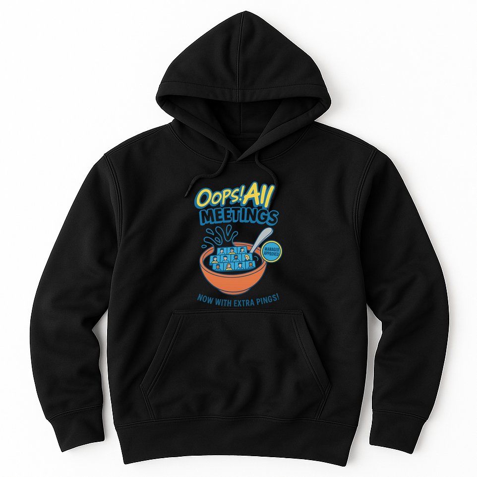 Oops! All Meetings Hoodie