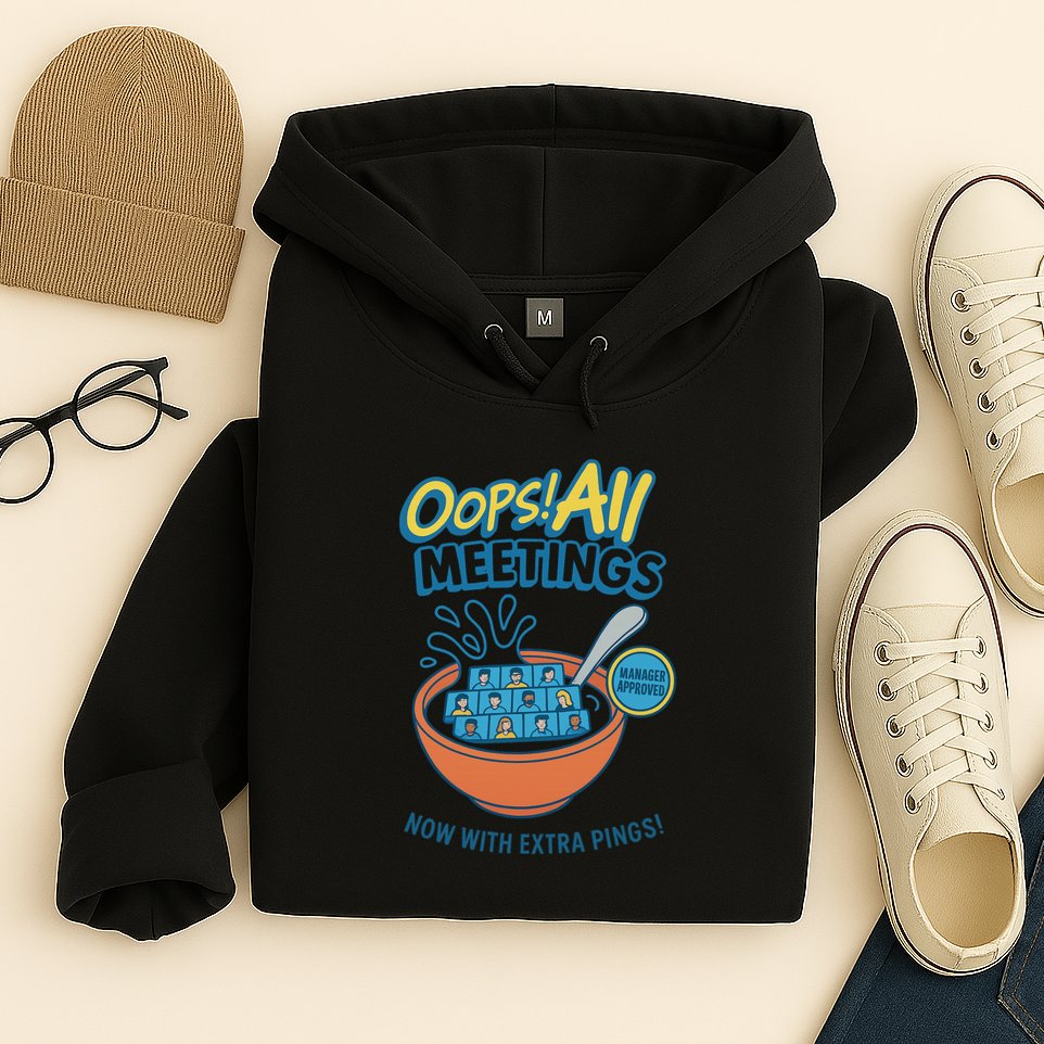 Oops! All Meetings Hoodie
