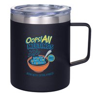 Oops! All Meetings 12oz Stainless Steel Coffee Mug