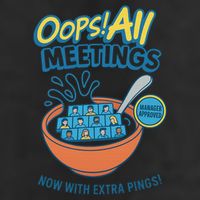 Oops! All Meetings Golf Towel
