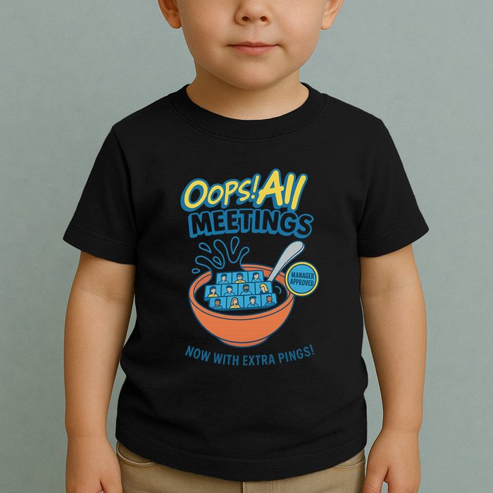 Oops! All Meetings Toddler T-Shirt
