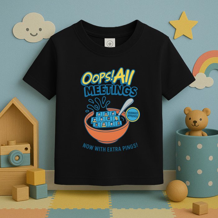 Oops! All Meetings Toddler T-Shirt