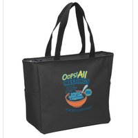 Oops! All Meetings Zip Tote Bag