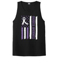 Overdose Awareness Month Flag Purple For Men And Women PosiCharge Competitor Tank