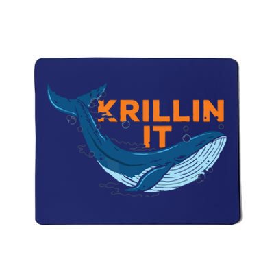 Ocean Animal Marine Biology Humpback Whale Squad Graphics Mousepad