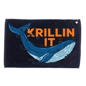 Ocean Animal Marine Biology Humpback Whale Squad Graphics Grommeted Golf Towel