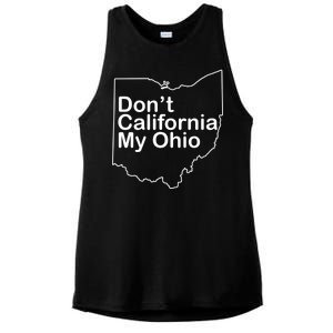 OAMF Don't California My Ohio Ladies PosiCharge Tri-Blend Wicking Tank