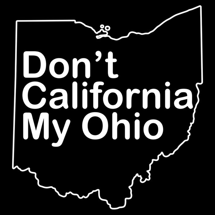 OAMF Don't California My Ohio Cooling Performance Crew T-Shirt