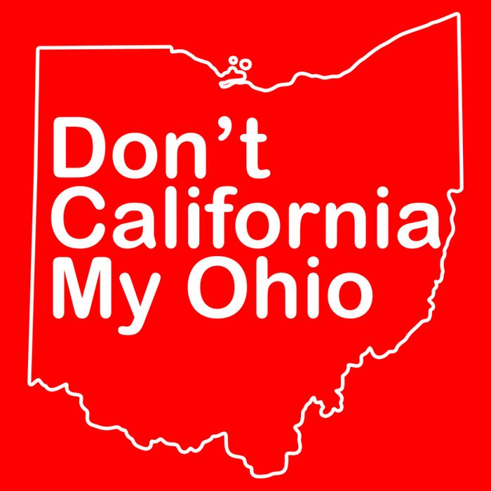 OAMF Don't California My Ohio 16 in Basic Backpack
