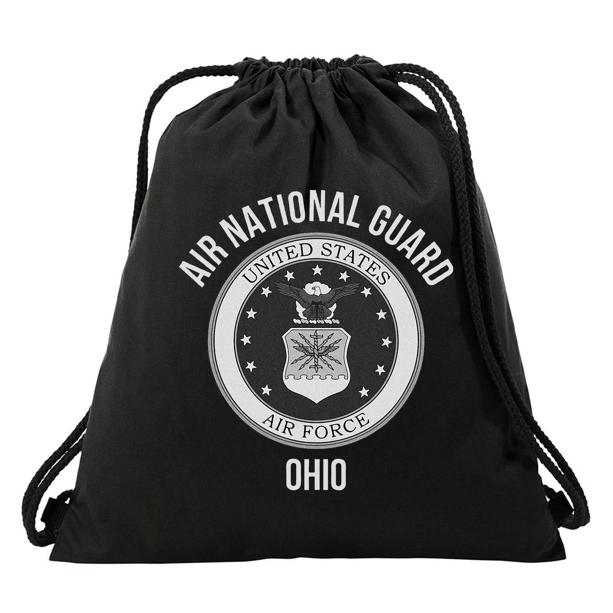 Ohio Air National Guard Drawstring Bag