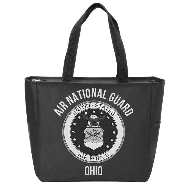Ohio Air National Guard Zip Tote Bag