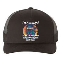 Only A Ninja Can Stop A Ninja Yupoong Adult 5-Panel Trucker Hat