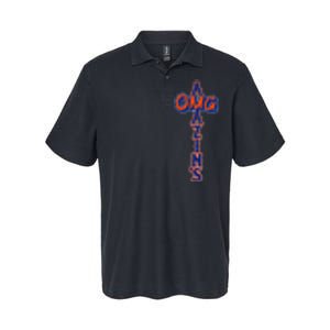 Omg AmazinS New York Baseball Softstyle Adult Sport Polo