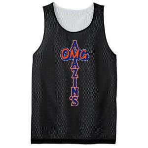 Omg AmazinS New York Baseball Mesh Reversible Basketball Jersey Tank