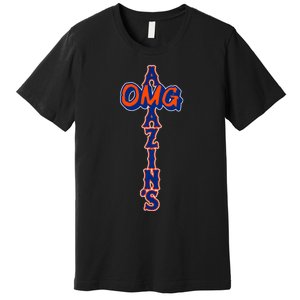 Omg AmazinS New York Baseball Premium T-Shirt