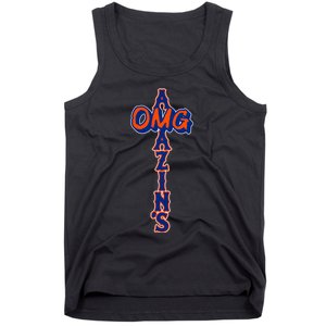 Omg AmazinS New York Baseball Tank Top