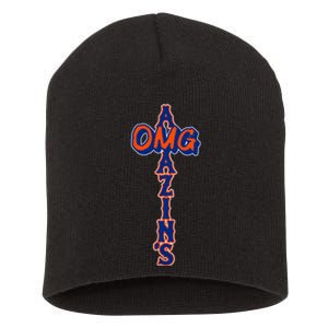 Omg AmazinS New York Baseball Short Acrylic Beanie