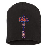 Omg AmazinS New York Baseball Short Acrylic Beanie