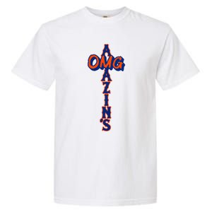 Omg AmazinS New York Baseball Garment-Dyed Heavyweight T-Shirt