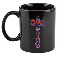 Omg AmazinS New York Baseball 11oz C Handle Ceramic Mug