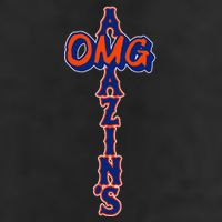 Omg AmazinS New York Baseball 11oz C Handle Ceramic Mug
