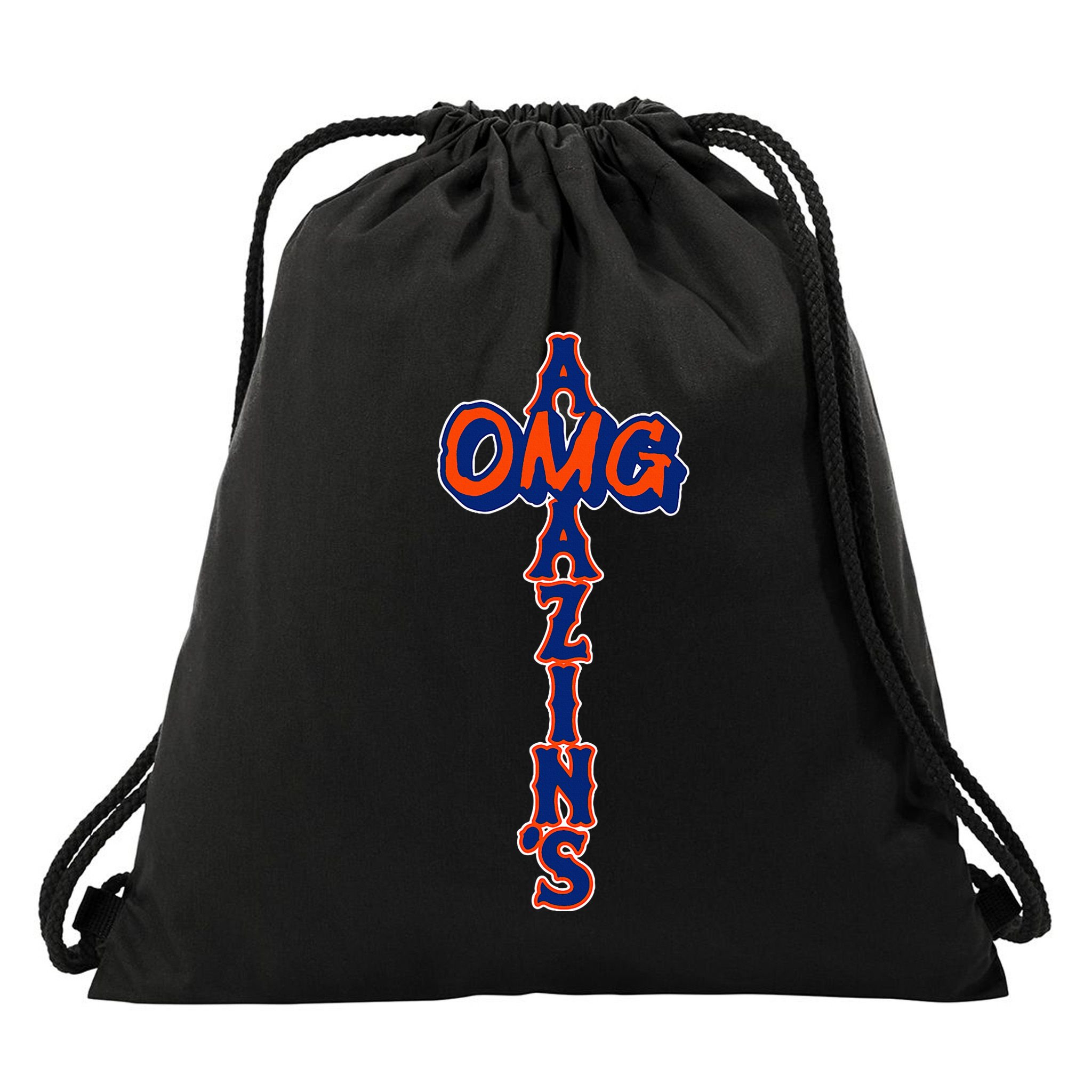 Omg AmazinS New York Baseball Drawstring Bag